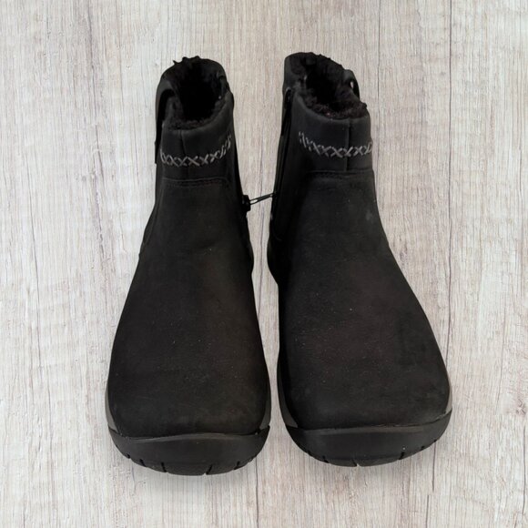 Merrell Boots Womena 6.5 Encore 4 Bluff Side Zip Winter Ankle Boot J003616 Black - Picture 4 of 9